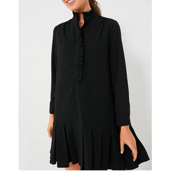 TUCKERNUCK Black Crepe Tate Dress - Picture 2 of 12